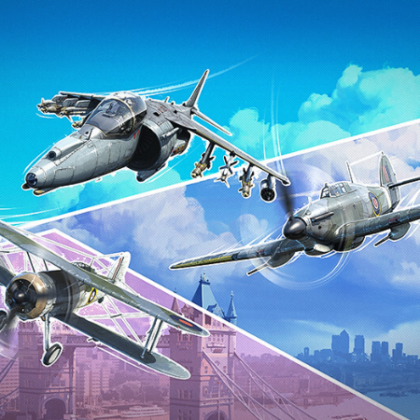 War Thunder aniversário RAF