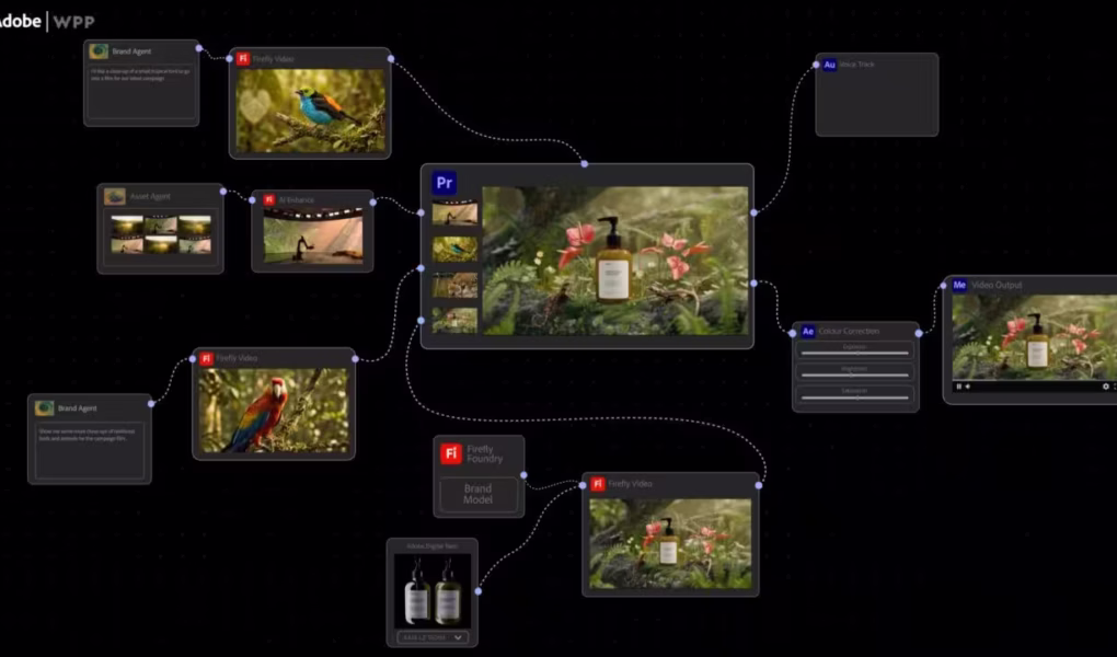 Agentes de IA da Adobe e NVIDIA